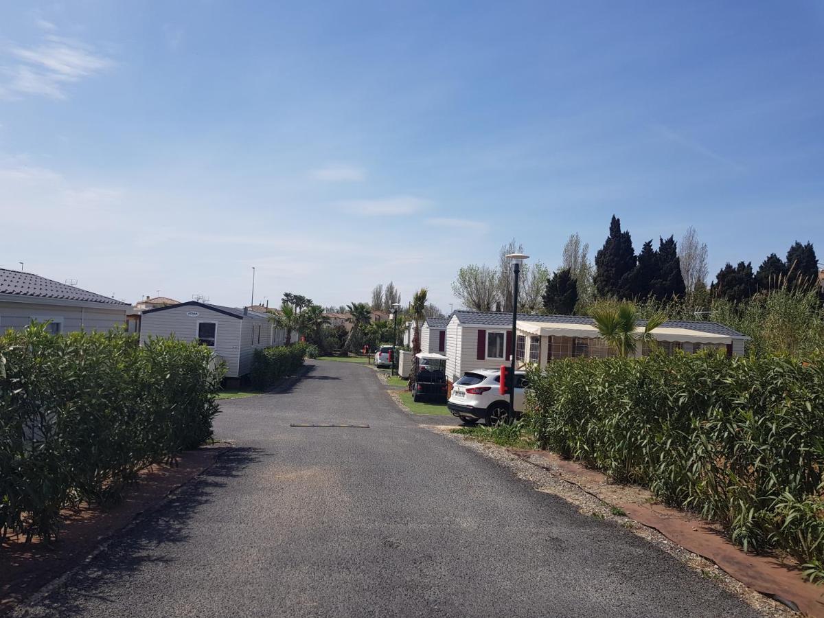 Mobil Home 8 Personnes Les Sables Du Midi Sérignan Exteriör bild